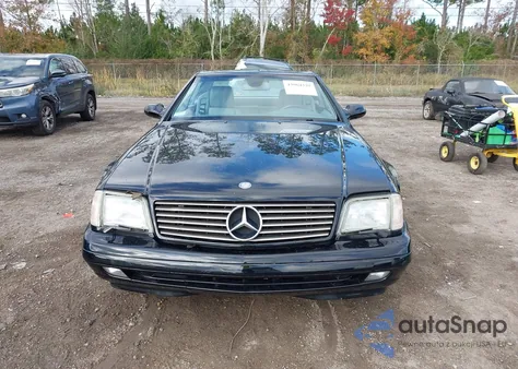 2000 Mercedes-Benz Sl 500 из США, поврежденный, VIN WDBFA68F7YF190454